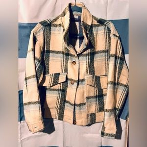 Bagatelle size Medium Plaid “Shacket”